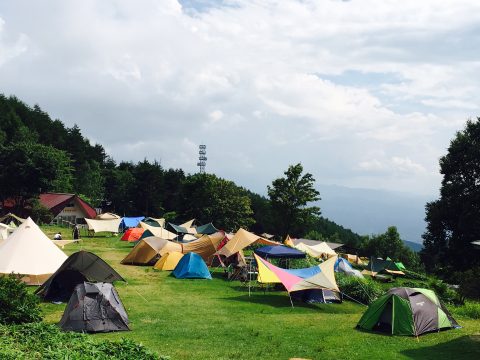 陣馬形山キャンプサイト